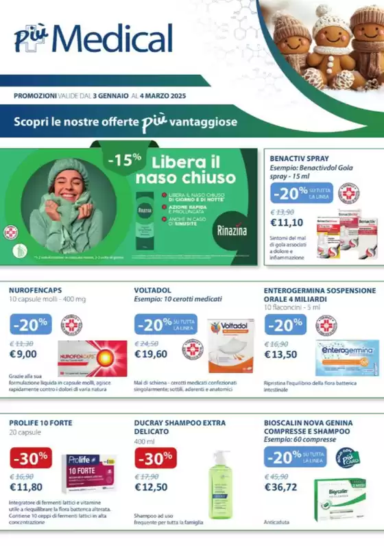 Volantino + Medical Parafarmacia a Lonato del Garda | Scopri le nostre offerte piu vantaggiose | 7/1/2025 - 4/3/2025