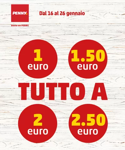 Volantino PENNY | Offerte PENNY | 16/1/2025 - 26/1/2025