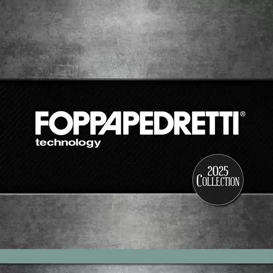 Volantino Foppapedretti a Viareggio | Catalogo | 7/1/2025 - 31/12/2025