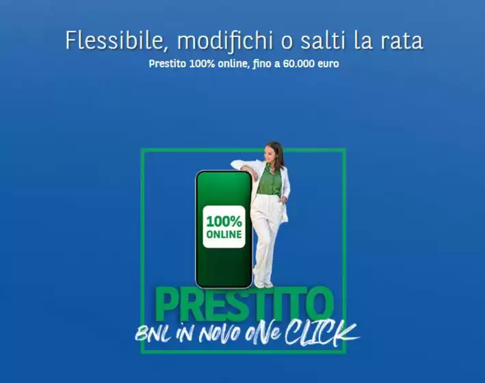 Volantino BNL | Prestito | 8/1/2025 - 31/1/2025