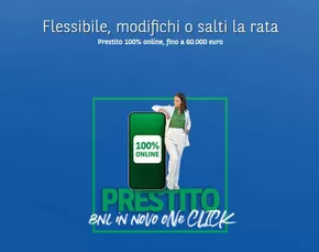 Offerte di Banche e Assicurazioni a Milano | Prestito in BNL | 8/1/2025 - 31/1/2025