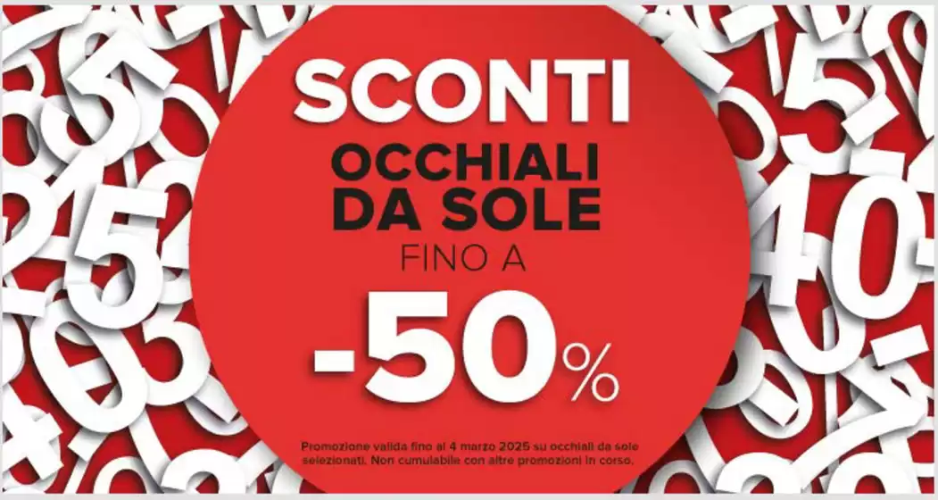 Volantino Ottica VistaSì a Ortona | Fino a 50% | 8/1/2025 - 4/3/2025