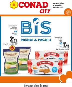 Volantino Conad City a Sarcedo | Prendi 2 paghi 1 | 14/1/2025 - 27/1/2025