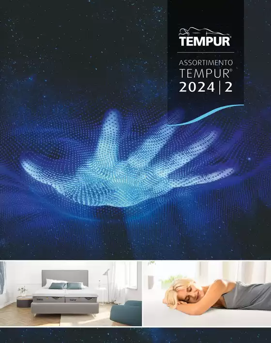 Volantino Tempur materassi a Torino | Assortimento tempur | 9/1/2025 - 31/12/2025