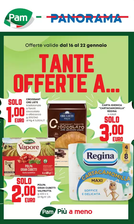 Volantino Pam | Tante offerte a... | 16/1/2025 - 22/1/2025