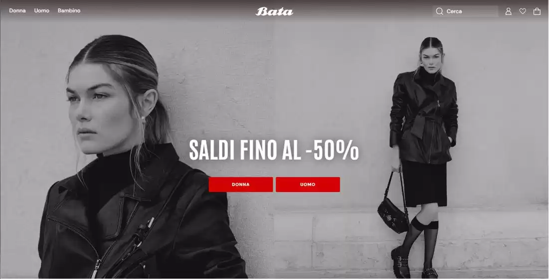 Volantino Bata a Manziana | Saldi fino al -50% | 9/1/2025 - 30/4/2025