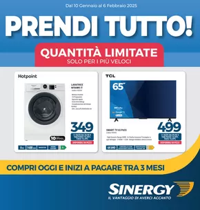 Volantino Sinergy a Cellole | Prendi tutto! | 10/1/2025 - 6/2/2025