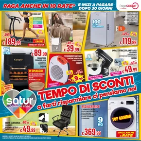 Offerte di Arredamento a Passons (Udine) | Paga anche in 10 rate in Satur | 9/1/2025 - 31/1/2025