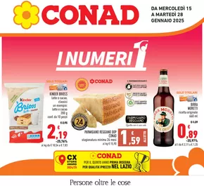 Volantino Conad | I numeri 1 | 15/1/2025 - 28/1/2025