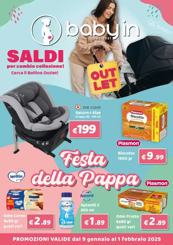 Volantino Baby In a San Giovanni Teatino | Festa della pappa | 10/1/2025 - 1/2/2025