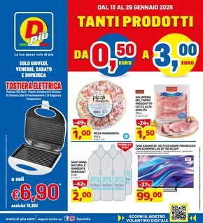 Volantino Dpiu a Foiano della Chiana | Tanti prodotti da 0.50€ a 3.00 € | 13/1/2025 - 26/1/2025