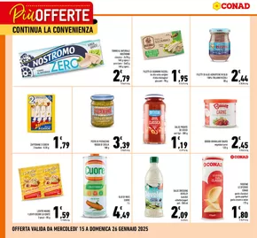 Volantino Conad | Offerte continua la Convenienza | 15/1/2025 - 26/1/2025