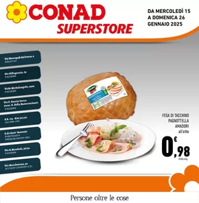 Offerte di Iper e super a San Cipirello | Supplemento Convenienza in Conad Superstore | 15/1/2025 - 26/1/2025