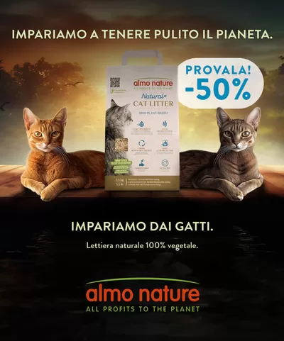 Volantino Almo Nature a Quarto | Grain Texture Cat Litter | 15/1/2025 - 10/2/2025