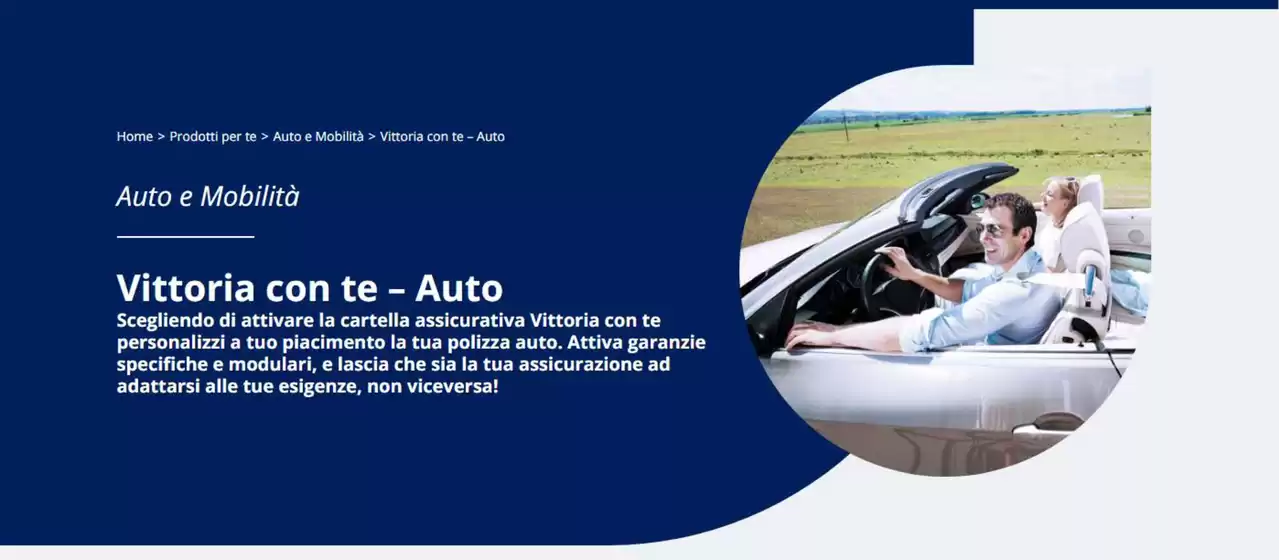 Volantino Vittoria Assicurazioni a Imola | Auto e Mobilita | 14/1/2025 - 30/4/2025