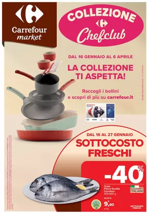 Volantino Carrefour Market a Torino | Sottocosto freschi  | 16/1/2025 - 27/1/2025