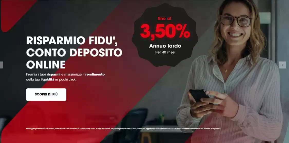 Volantino Banco Desio a Rescaldina | Fino al 3,50% | 17/1/2025 - 31/3/2025