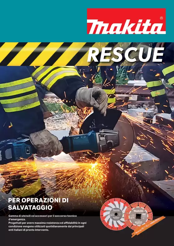 Volantino Makita a Trescore Balneario | Rescue Cataloge | 17/1/2025 - 31/12/2025