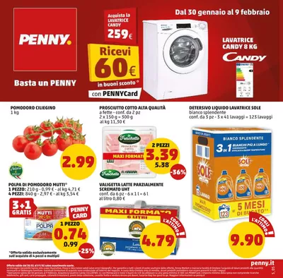 Offerte di Discount a Palermo | Maxi formato abbasso l'inflazione in PENNY | 30/1/2025 - 9/2/2025