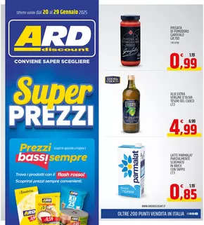 Offerte di Discount a Palermo | Super Prezzi in ARD Discount | 20/1/2025 - 29/1/2025