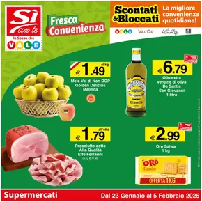 Volantino Si con te supermercati a Pescara | Fresca convenienza | 23/1/2025 - 5/2/2025