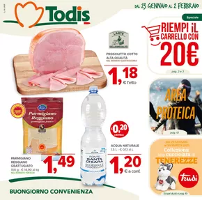 Offerte di Discount a Roma | Riempi il carrello con 20 euro  in Todis | 23/1/2025 - 2/2/2025