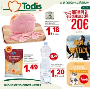 Offerte di Discount a Roma | Riempi il carrello con 20 euro in Todis | 23/1/2025 - 2/2/2025