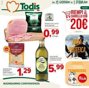 Offerte di Discount a Palermo | Riempi il carrello con 20 euro  in Todis | 23/1/2025 - 5/2/2025