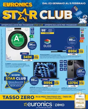 Volantino Euronics a Modena | Star club | 23/1/2025 - 5/2/2025