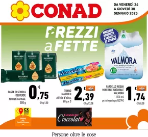 Volantino Conad a Pescara | PREZZI A FETTE | 24/1/2025 - 30/1/2025