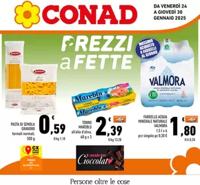 Volantino Conad a Taranto | PREZZI A FETTE | 24/1/2025 - 30/1/2025