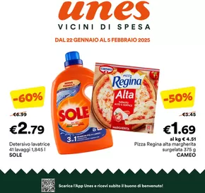 Offerte di Iper e super a Gozzano | Vicini di spesa in Unes | 22/1/2025 - 5/2/2025