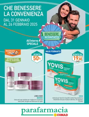 Offerte di Salute e Benessere a Salò | Benessere scontato in Parafarmacia Conad | 31/1/2025 - 26/2/2025