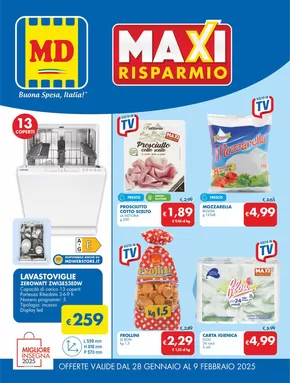 Volantino MD a Ferrara | Maxi risparmio | 28/1/2025 - 9/2/2025