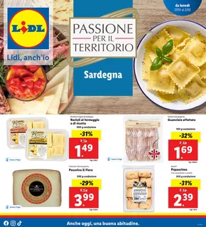 Volantino Lidl a Cagliari | Passione per il territorio Sardegna | 27/1/2025 - 2/2/2025