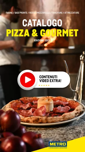 Volantino Metro a Roma | Catalogo Pizza & Gourment | 24/1/2025 - 31/12/2025