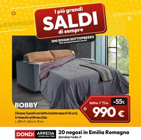 Offerte di Arredamento a Domagnano | I piu grandi saldi di sempre in Dondi Home | 24/1/2025 - 31/3/2025