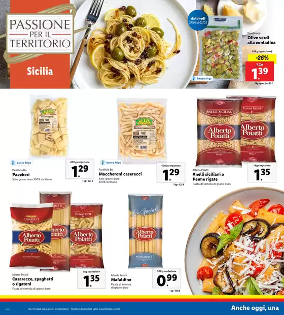 Volantino Lidl a Palermo | Passione per il territorio | 27/1/2025 - 2/2/2025