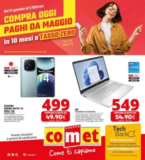 Volantino Comet a Ferrara | Compra oggi e paghi da Maggio! | 24/1/2025 - 5/2/2025