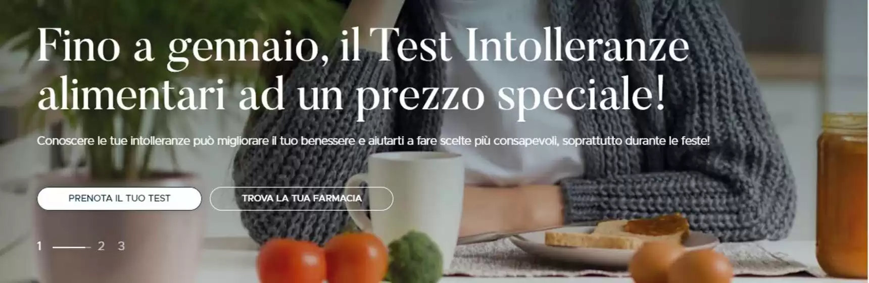 Volantino Lafarmacia. a Caldogno | Fino a gennaio, il test intolleranze alimentari ad un prezzo speciale! | 24/1/2025 - 31/1/2025