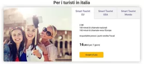 Offerte di Servizi a Palermo | Per i turisti in italia  in Tiscali Casa | 24/1/2025 - 31/1/2025