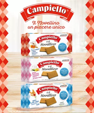 Volantino Campiello | Campiello: il Novellino un piacere unico | 30/1/2025 - 13/3/2025