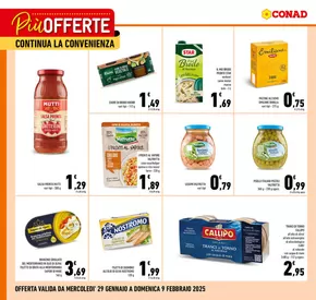 Volantino Conad a Fiumicino | Più Offerte continua la Convenienza | 29/1/2025 - 9/2/2025