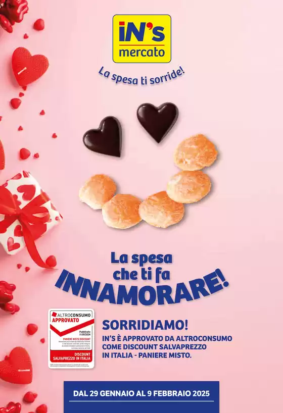 Volantino IN'S a Cepagatti | La spesa che ti fa innamorare! | 29/1/2025 - 9/2/2025