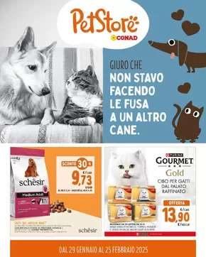 Offerte di Animali a Napoli | Giuro che non stavo facendo le fusa a un altro cane. in Pet Store Conad | 29/1/2025 - 25/2/2025