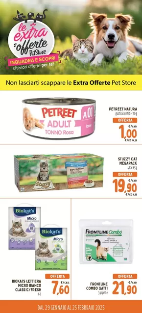 Offerte di Animali a Napoli | Le extra offerte  in Pet Store Conad | 29/1/2025 - 25/2/2025