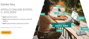 Offerte di Banche e Assicurazioni a Solbiate Arno | Conto You in Banco BPM | 27/1/2025 - 3/4/2025