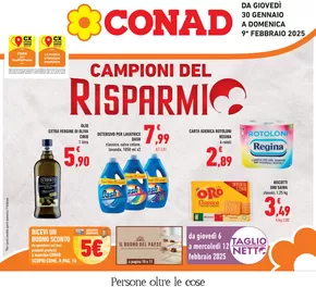 Volantino Conad a Saonara | Campioni del risparmio | 30/1/2025 - 9/2/2025