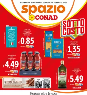 Offerte di Iper e super a Aprilia | Sottocosto in Spazio Conad | 31/1/2025 - 9/2/2025