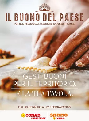 Offerte di Iper e super a Bitonto | GESTI BUONI PER IL TERRITORIO. in Spazio Conad | 30/1/2025 - 22/2/2025